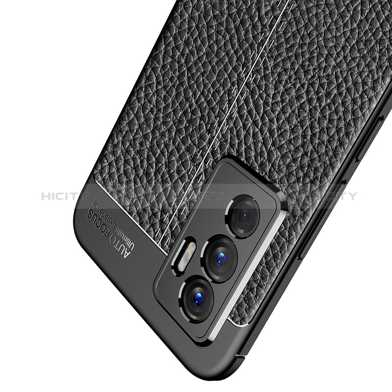 Funda Silicona Goma de Cuero Carcasa para Vivo Y75 4G