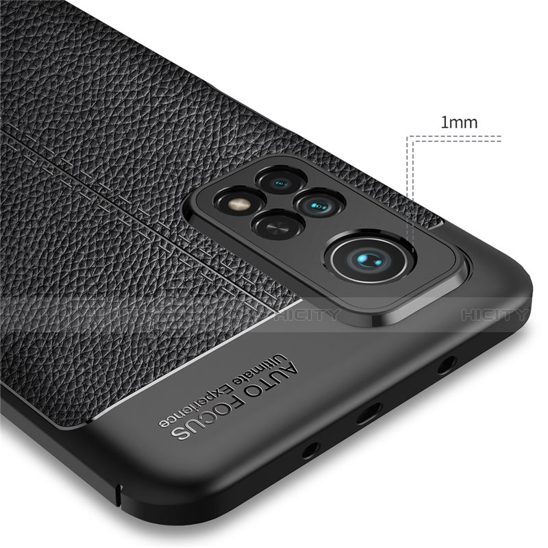 Funda Silicona Goma de Cuero Carcasa para Xiaomi Mi 10T Pro 5G