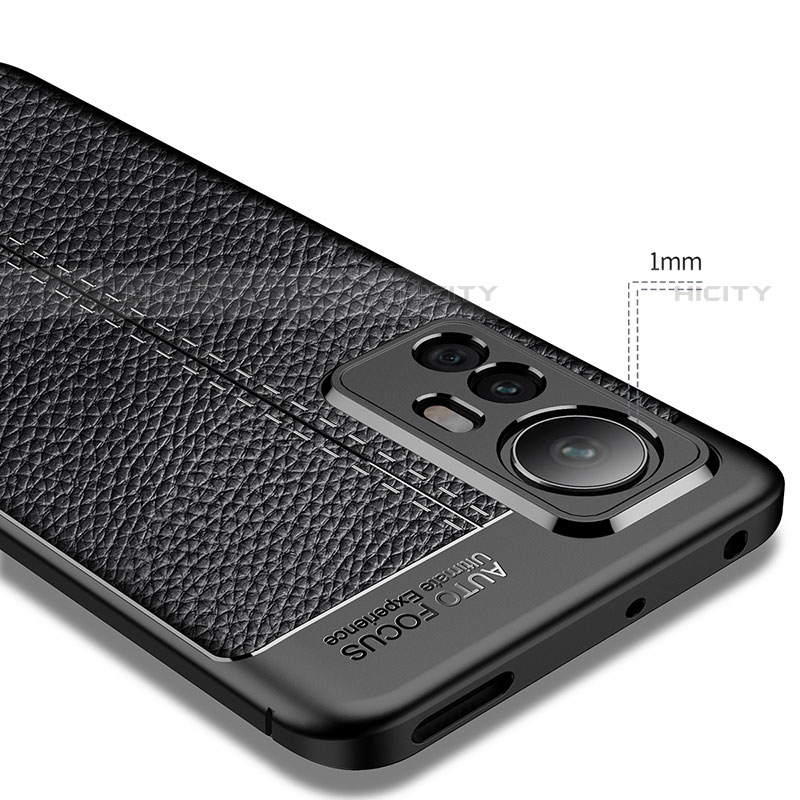 Funda Silicona Goma de Cuero Carcasa para Xiaomi Mi 12 Lite 5G