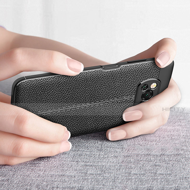 Funda Silicona Goma de Cuero Carcasa para Xiaomi Poco X3 NFC