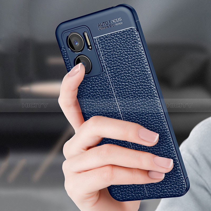 Funda Silicona Goma de Cuero Carcasa para Xiaomi Redmi 10 5G