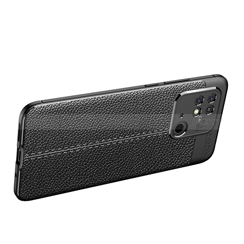 Funda Silicona Goma de Cuero Carcasa para Xiaomi Redmi 10 India