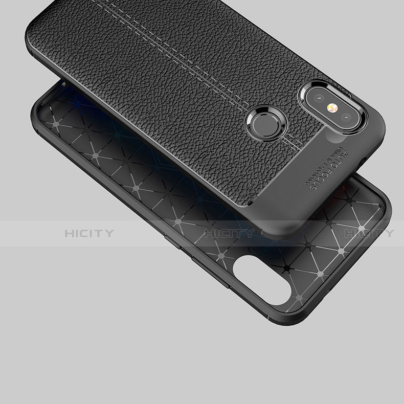 Funda Silicona Goma de Cuero Carcasa para Xiaomi Redmi 6 Pro