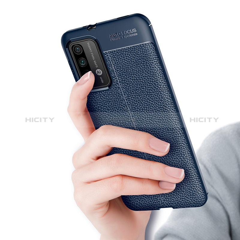 Funda Silicona Goma de Cuero Carcasa para Xiaomi Redmi 9 Power