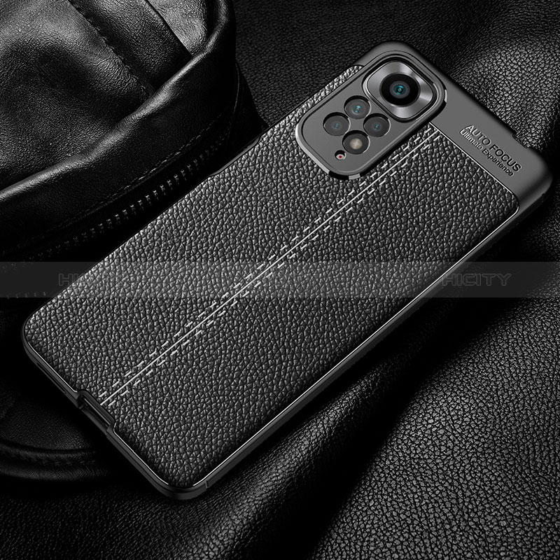 Funda Silicona Goma de Cuero Carcasa para Xiaomi Redmi Note 11S 4G