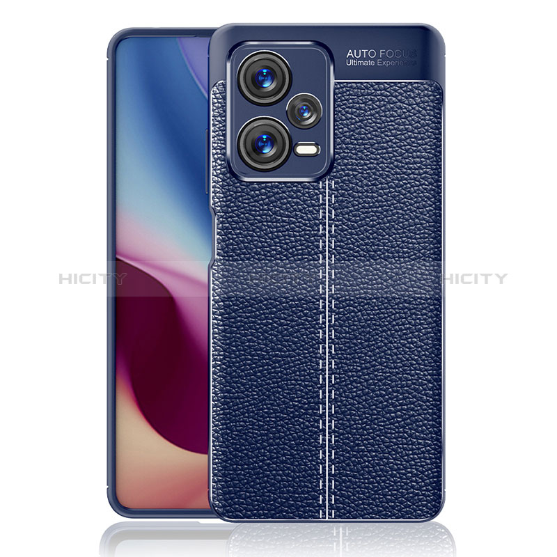 Funda Silicona Goma de Cuero Carcasa para Xiaomi Redmi Note 12 Pro+ Plus 5G Azul