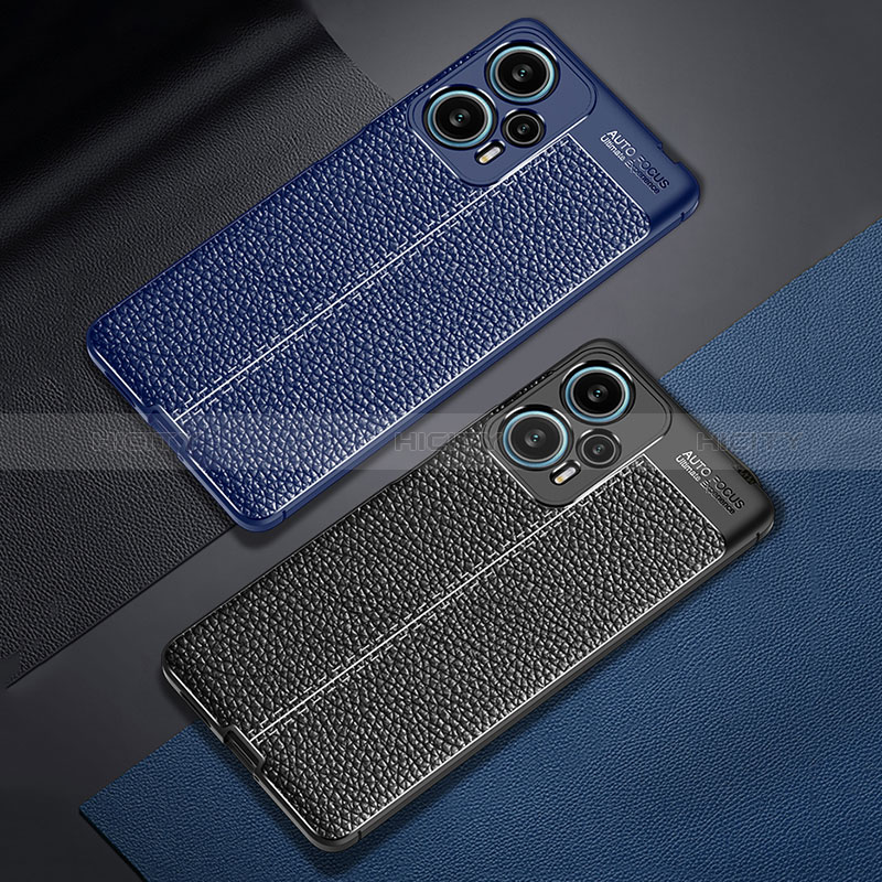 Funda Silicona Goma de Cuero Carcasa para Xiaomi Redmi Note 12 Turbo 5G