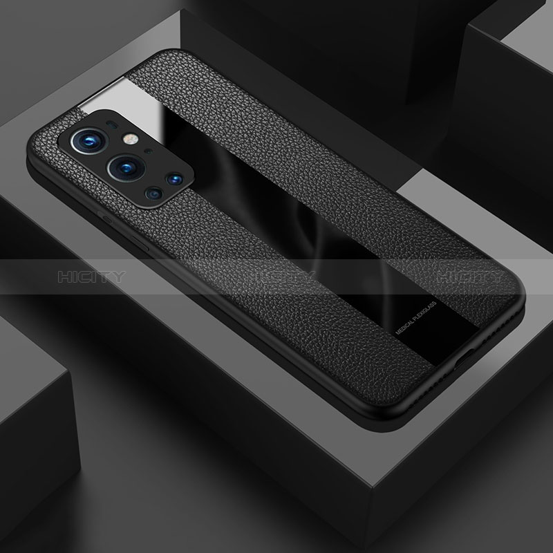 Funda Silicona Goma de Cuero Carcasa PB1 para OnePlus 9 Pro 5G