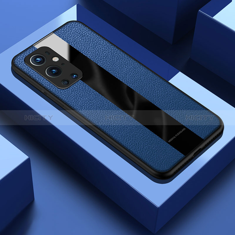 Funda Silicona Goma de Cuero Carcasa PB1 para OnePlus 9 Pro 5G