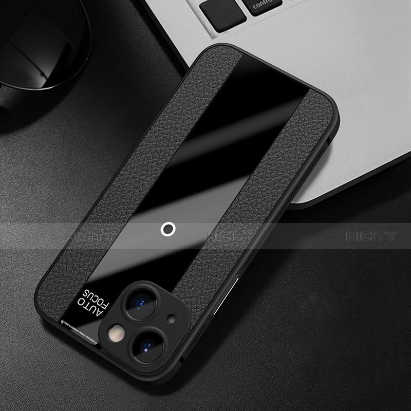 Funda Silicona Goma de Cuero Carcasa S01 para Apple iPhone 13