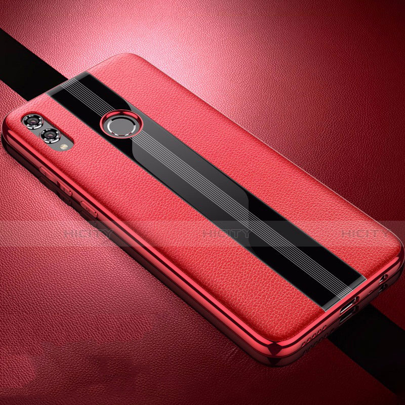 Funda Silicona Goma de Cuero Carcasa S01 para Huawei Honor V10 Lite