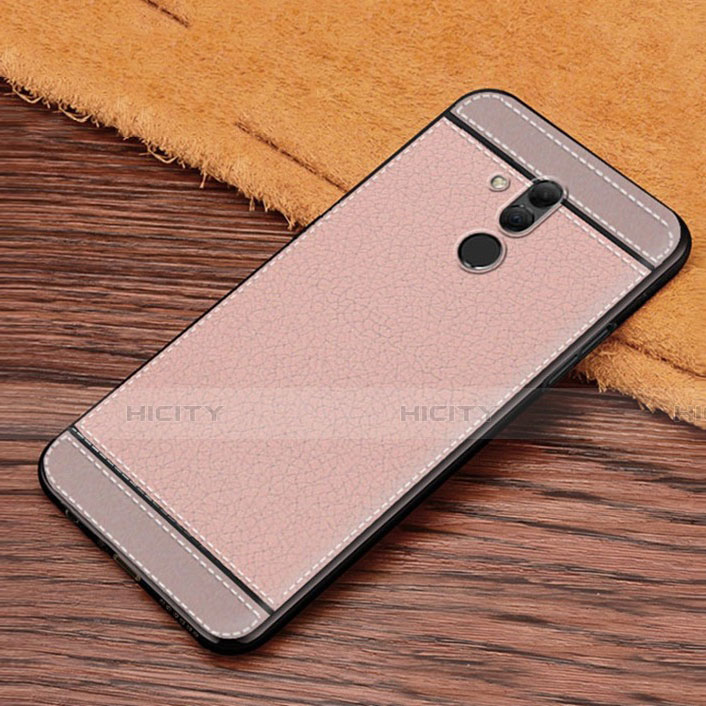 Funda Silicona Goma de Cuero Carcasa S01 para Huawei Mate 20 Lite