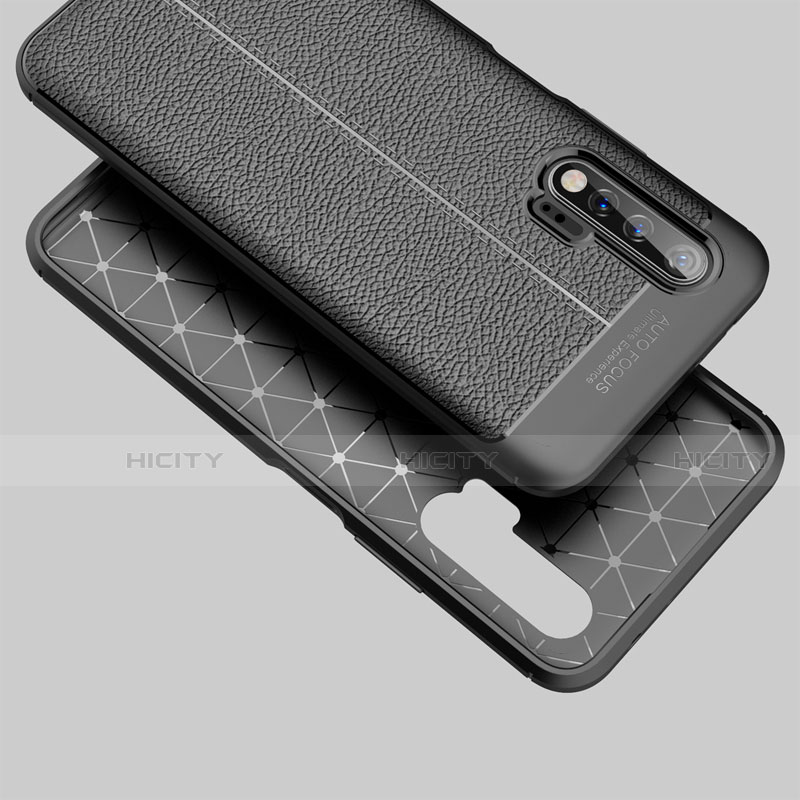 Funda Silicona Goma de Cuero Carcasa S01 para Huawei Nova 6 5G