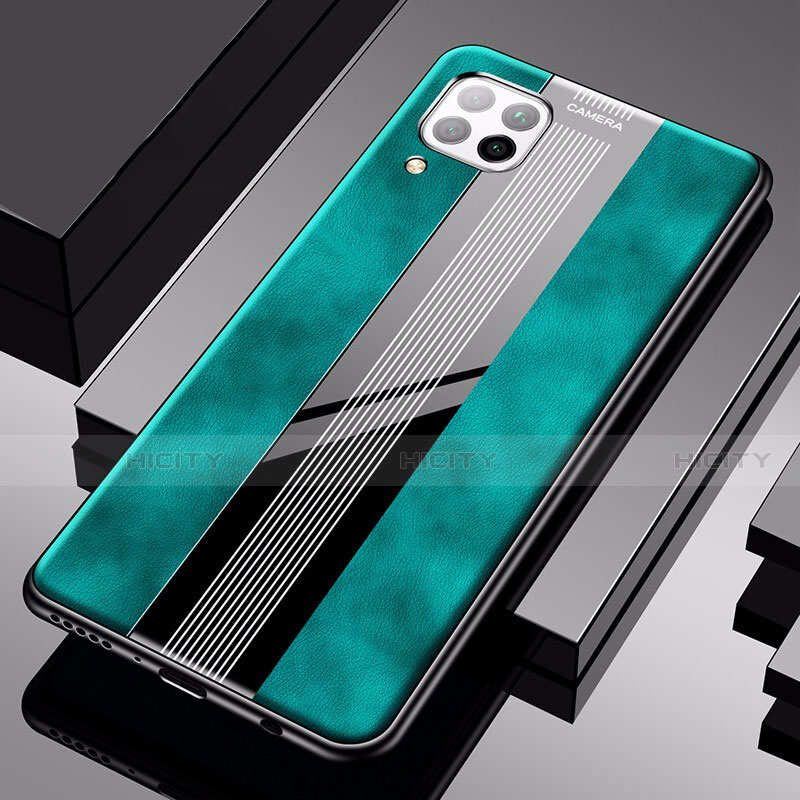 Funda Silicona Goma de Cuero Carcasa S01 para Huawei Nova 6 SE Verde