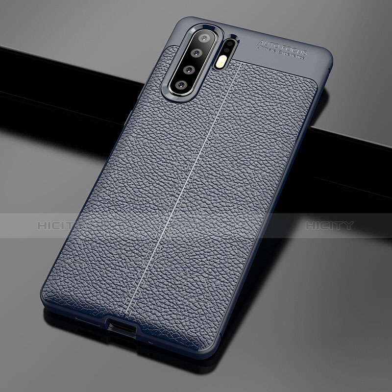 Funda Silicona Goma de Cuero Carcasa S01 para Huawei P30 Pro