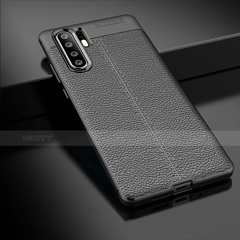 Funda Silicona Goma de Cuero Carcasa S01 para Huawei P30 Pro