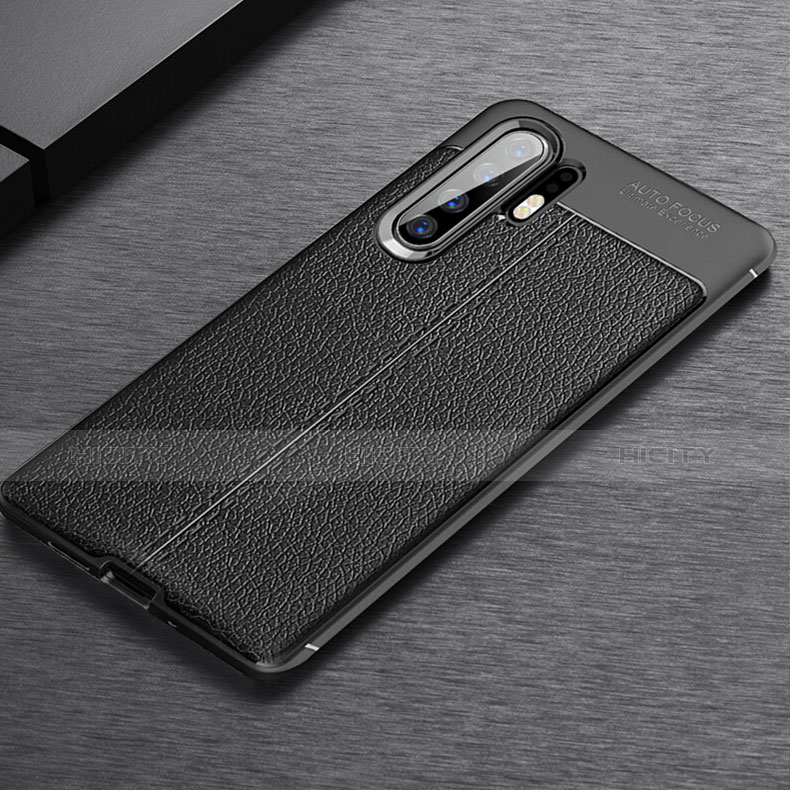 Funda Silicona Goma de Cuero Carcasa S01 para Huawei P30 Pro