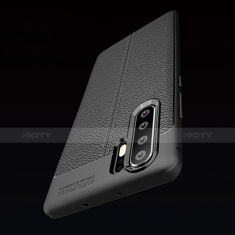 Funda Silicona Goma de Cuero Carcasa S01 para Huawei P30 Pro