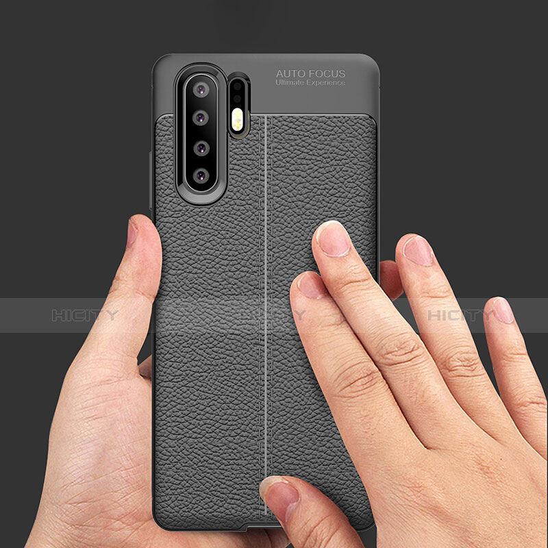 Funda Silicona Goma de Cuero Carcasa S01 para Huawei P30 Pro New Edition