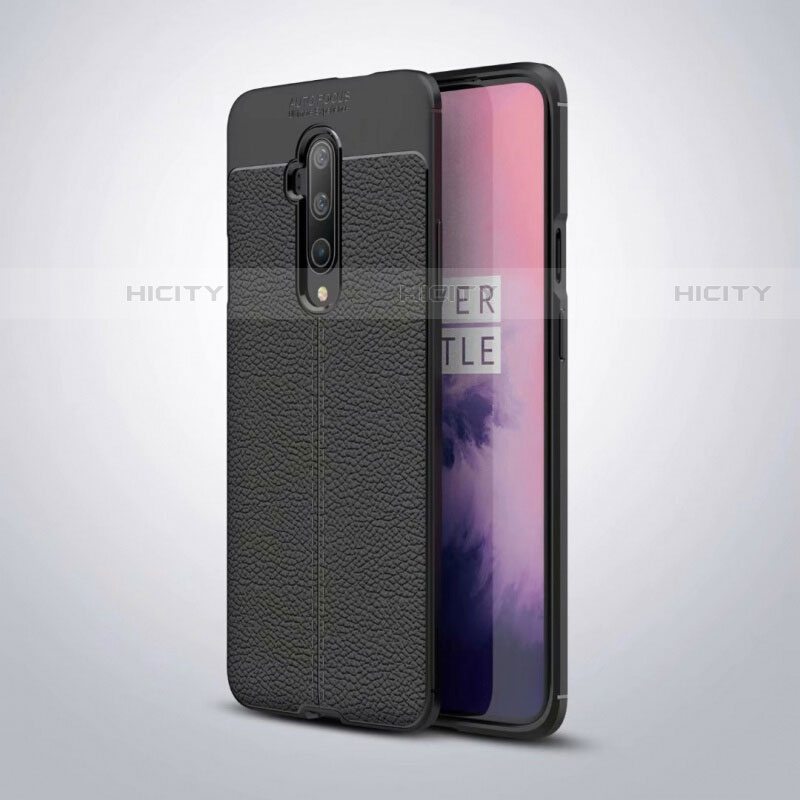 Funda Silicona Goma de Cuero Carcasa S01 para OnePlus 7T Pro