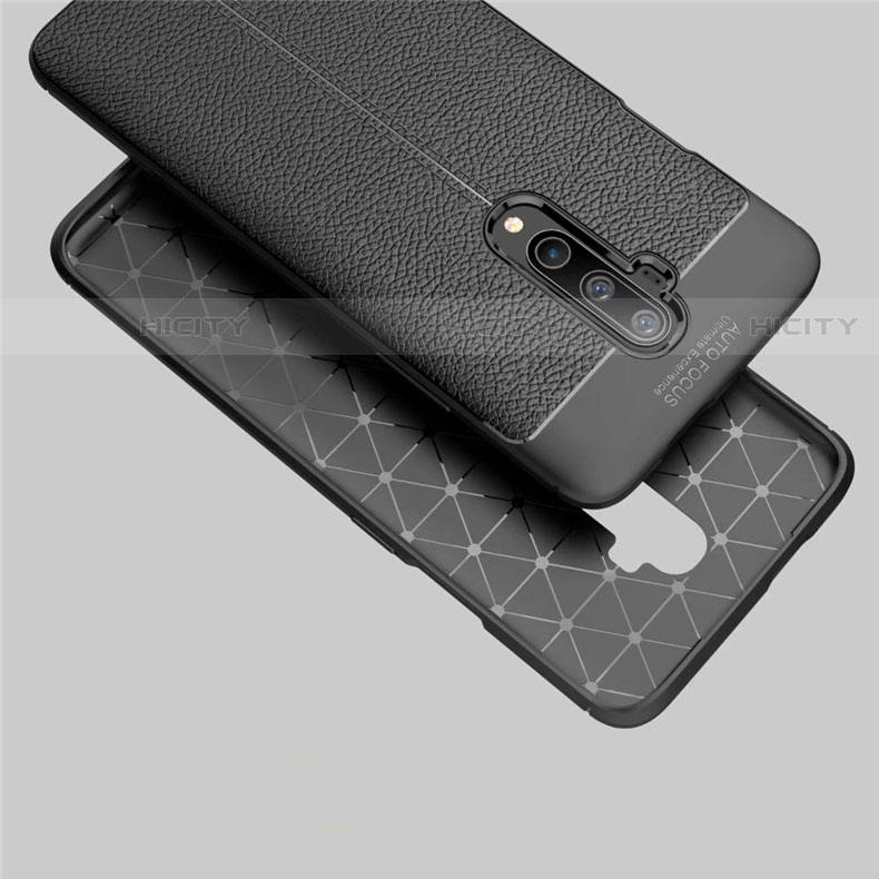 Funda Silicona Goma de Cuero Carcasa S01 para OnePlus 7T Pro