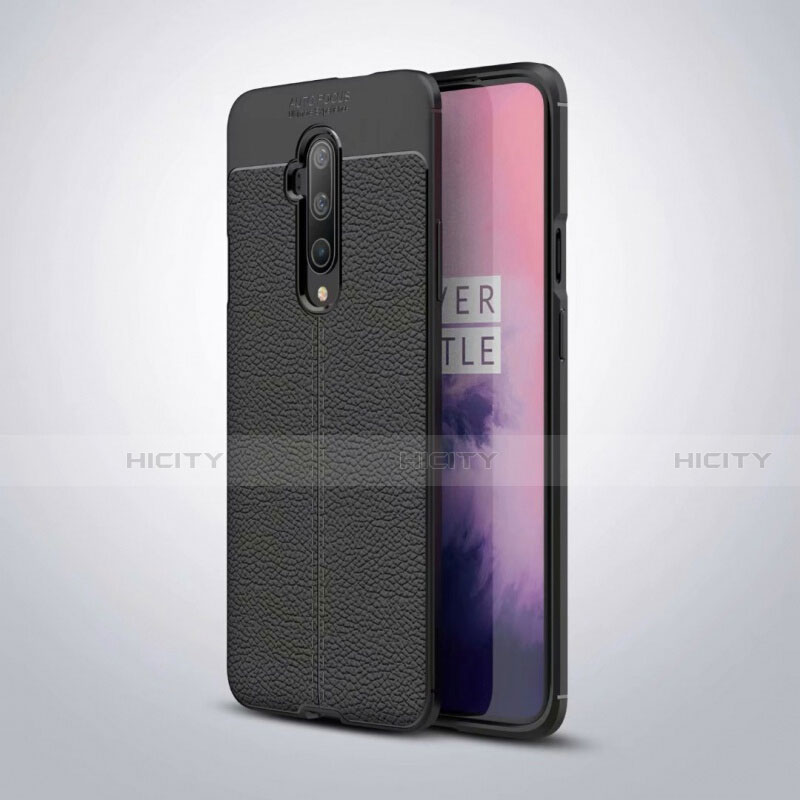 Funda Silicona Goma de Cuero Carcasa S01 para OnePlus 7T Pro 5G