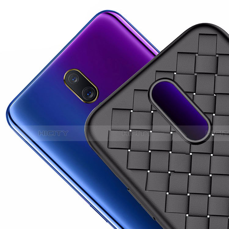 Funda Silicona Goma de Cuero Carcasa S01 para Oppo A9X