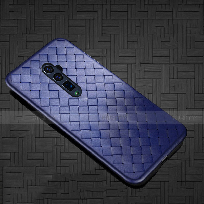 Funda Silicona Goma de Cuero Carcasa S01 para Oppo Reno 10X Zoom