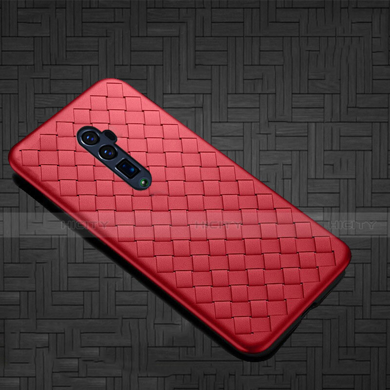 Funda Silicona Goma de Cuero Carcasa S01 para Oppo Reno 10X Zoom