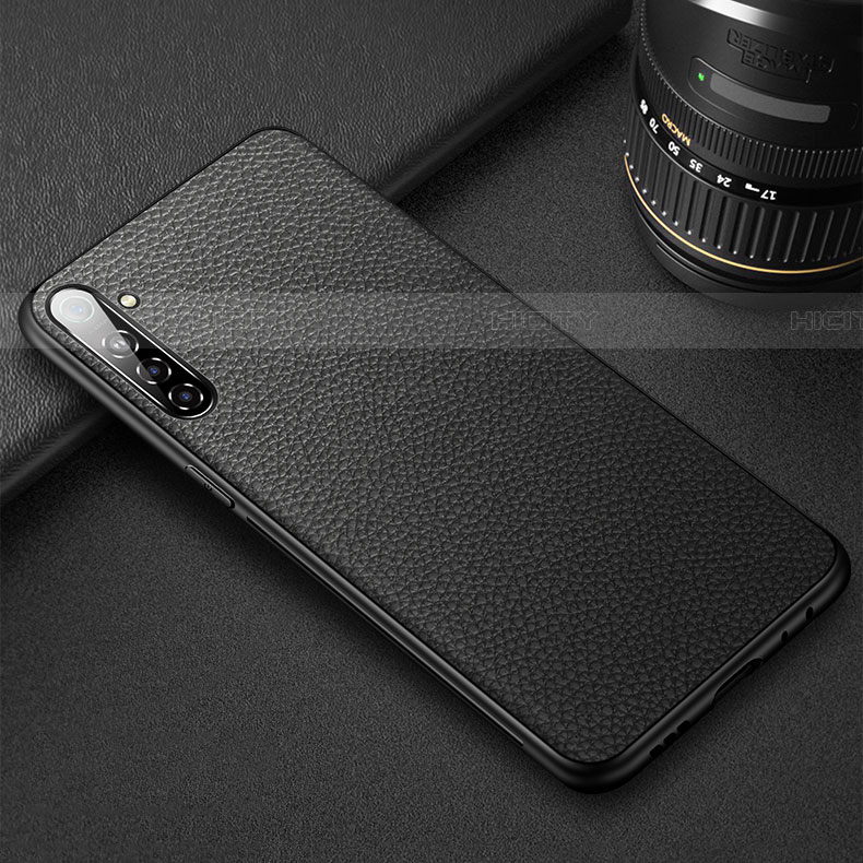 Funda Silicona Goma de Cuero Carcasa S01 para Realme X2