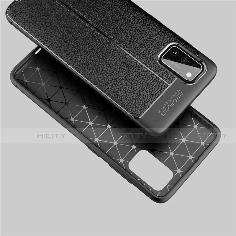 Funda Silicona Goma de Cuero Carcasa S01 para Samsung Galaxy A41