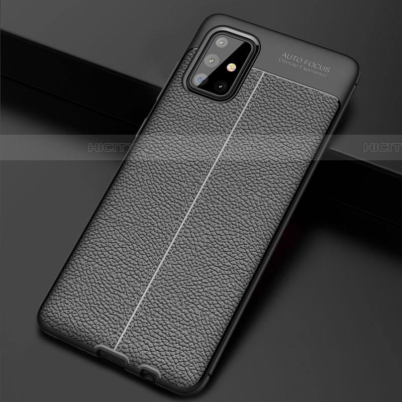 Funda Silicona Goma de Cuero Carcasa S01 para Samsung Galaxy A71 5G