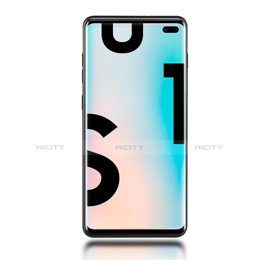 Funda Silicona Goma de Cuero Carcasa S01 para Samsung Galaxy S10 Plus