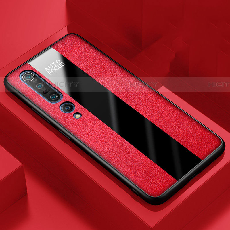 Funda Silicona Goma de Cuero Carcasa S01 para Xiaomi Mi 10 Pro