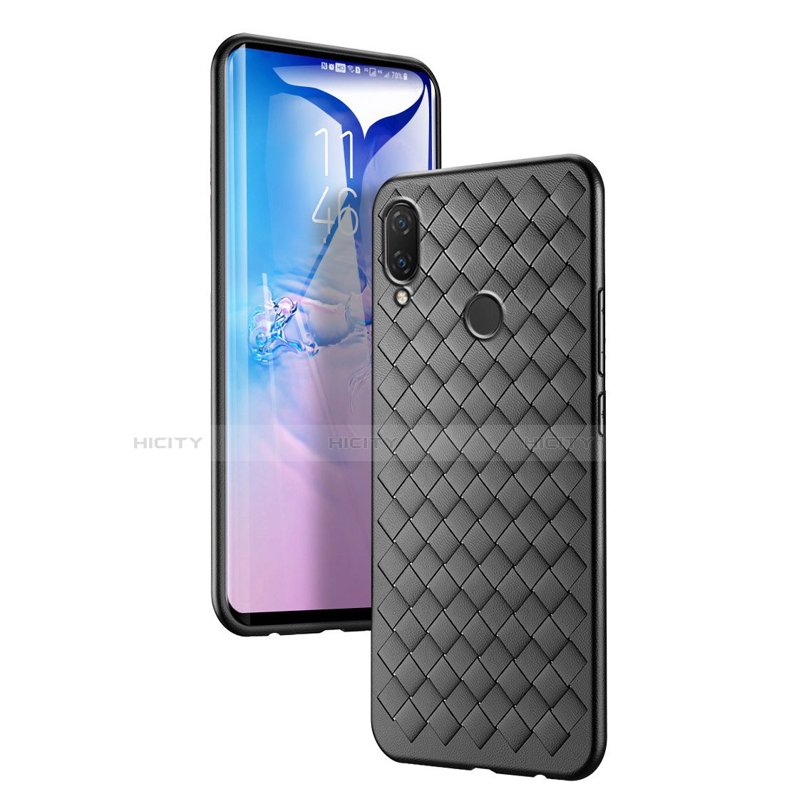 Funda Silicona Goma de Cuero Carcasa S01 para Xiaomi Redmi Note 7 Pro