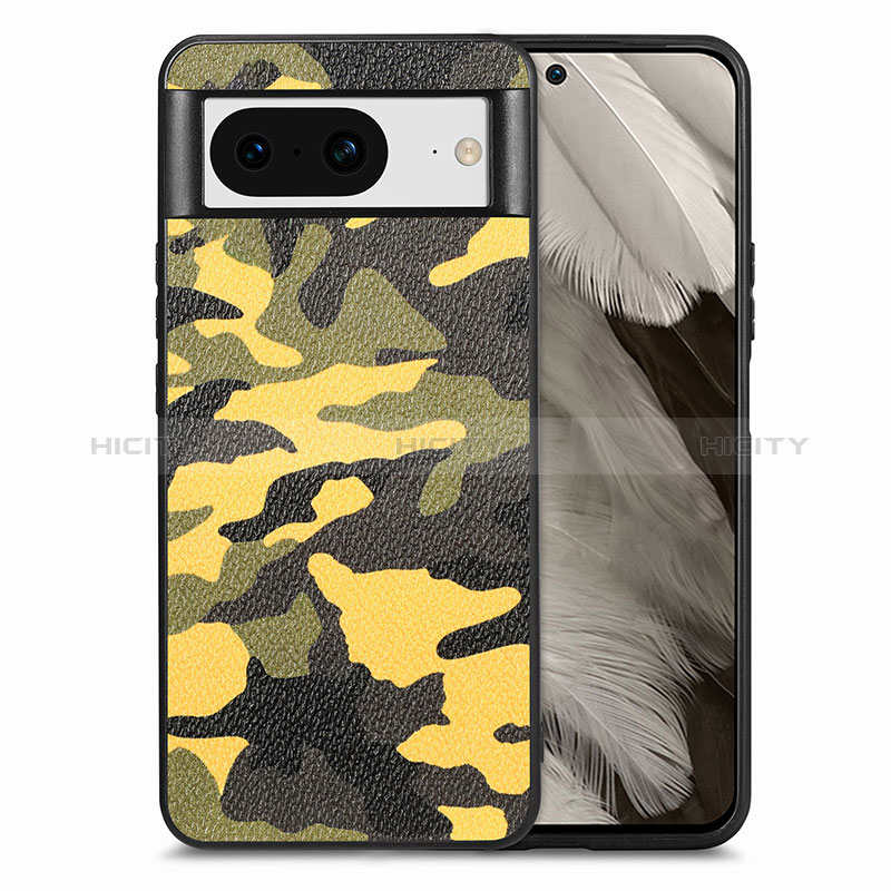 Funda Silicona Goma de Cuero Carcasa S01D para Google Pixel 8 5G