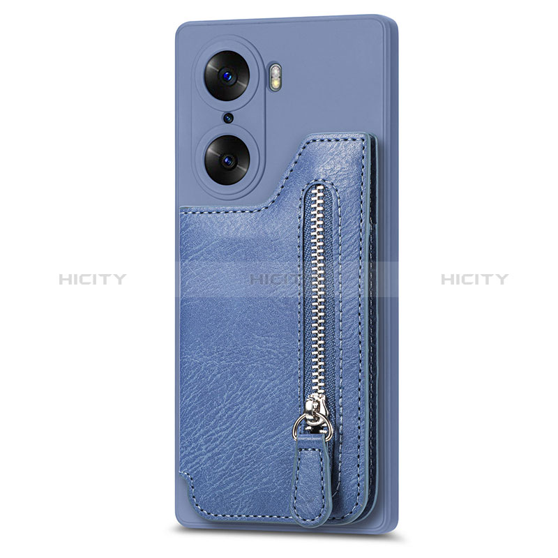 Funda Silicona Goma de Cuero Carcasa S01D para Huawei Honor 60 5G