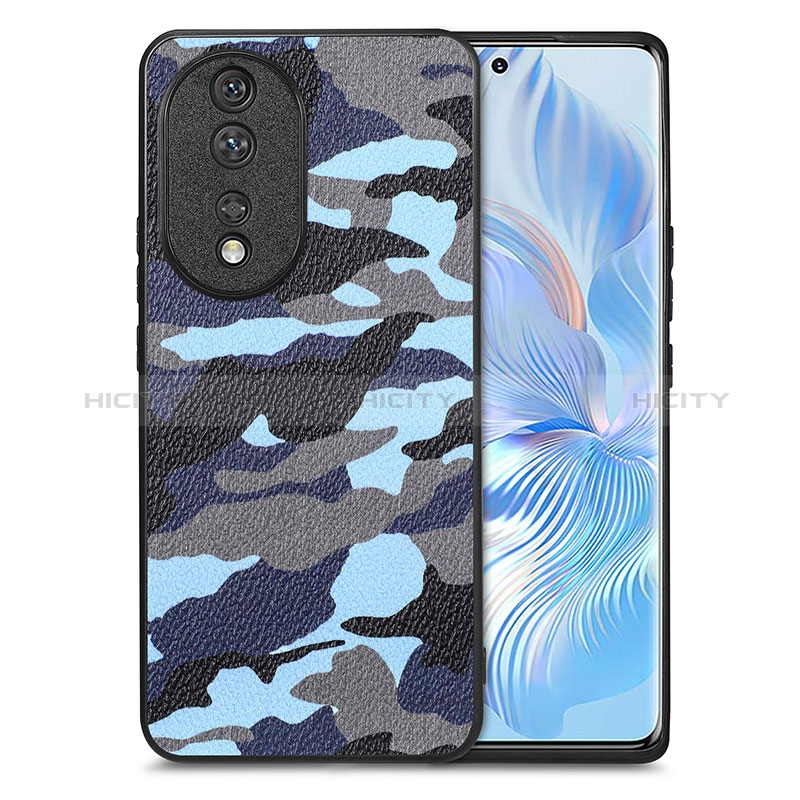 Funda Silicona Goma de Cuero Carcasa S01D para Huawei Honor 80 5G