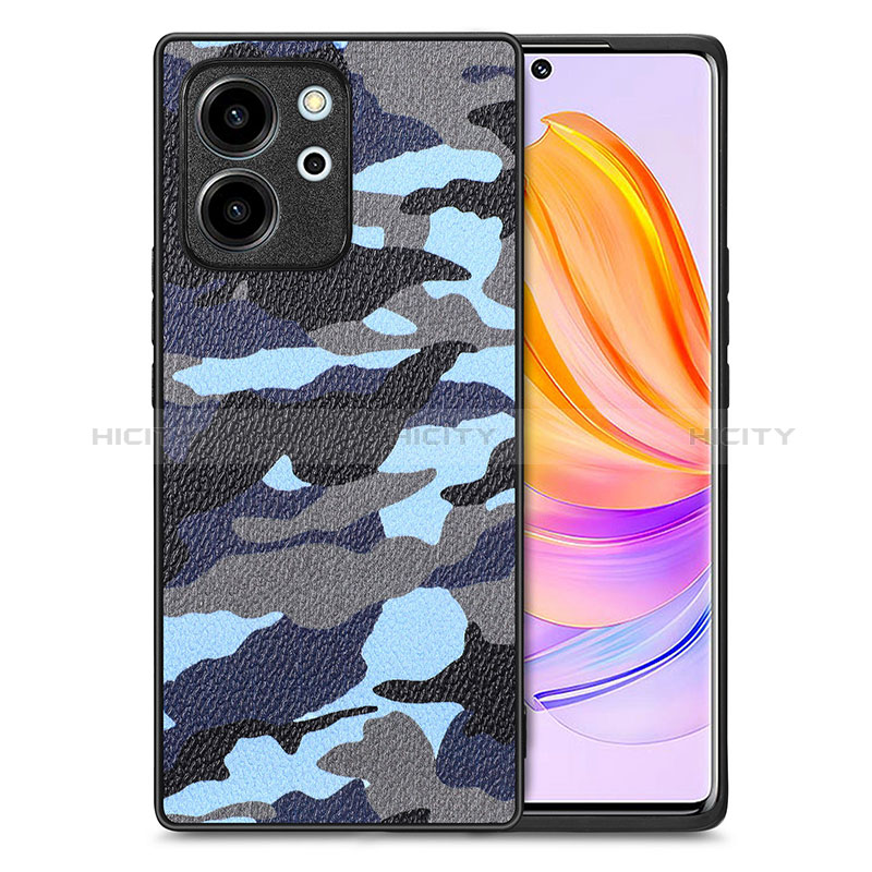 Funda Silicona Goma de Cuero Carcasa S01D para Huawei Honor 80 SE 5G