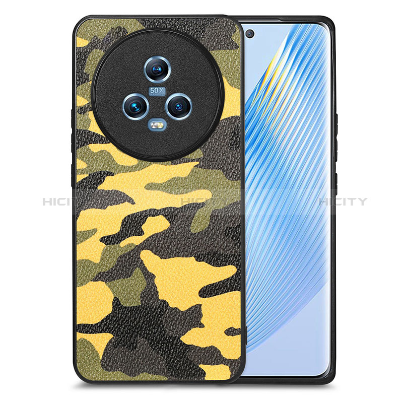 Funda Silicona Goma de Cuero Carcasa S01D para Huawei Honor Magic5 5G