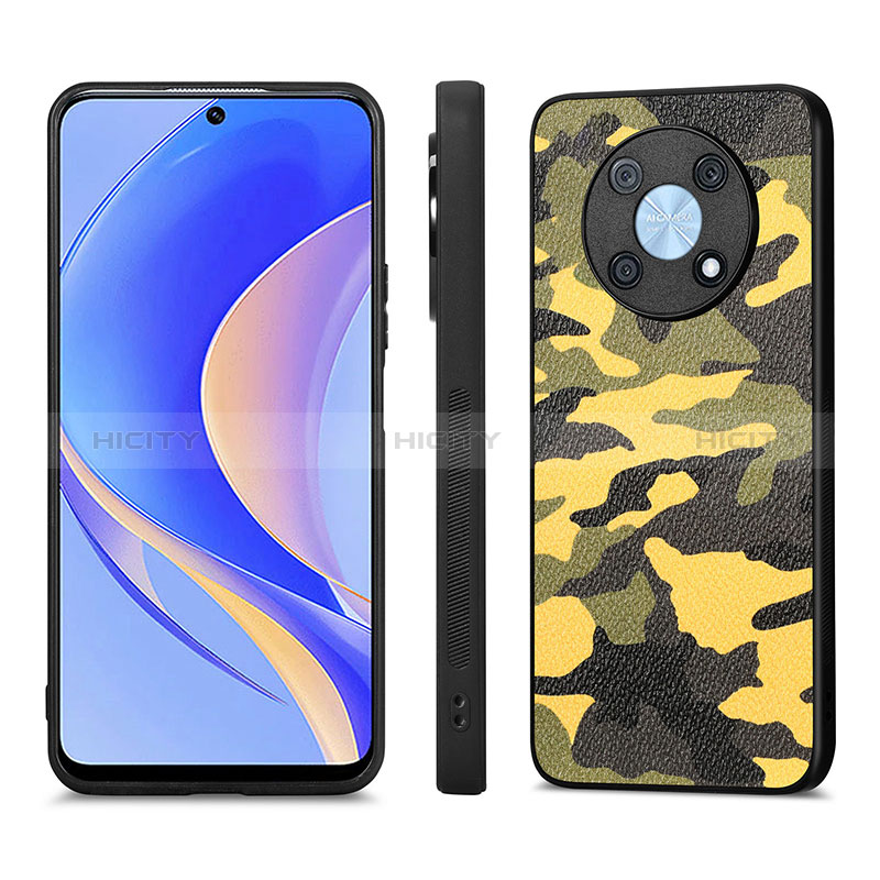 Funda Silicona Goma de Cuero Carcasa S01D para Huawei Nova Y90