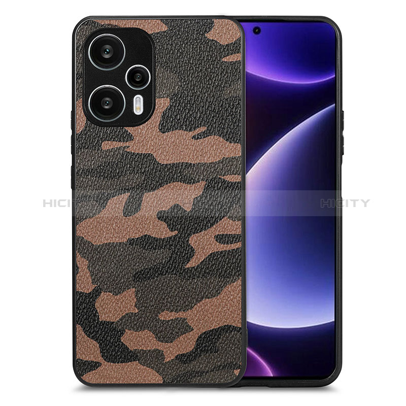 Funda Silicona Goma de Cuero Carcasa S01D para Xiaomi Redmi Note 12 Turbo 5G