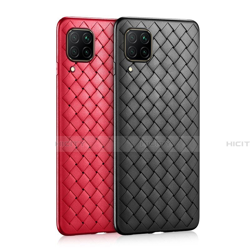 Funda Silicona Goma de Cuero Carcasa S02 para Huawei Nova 7i