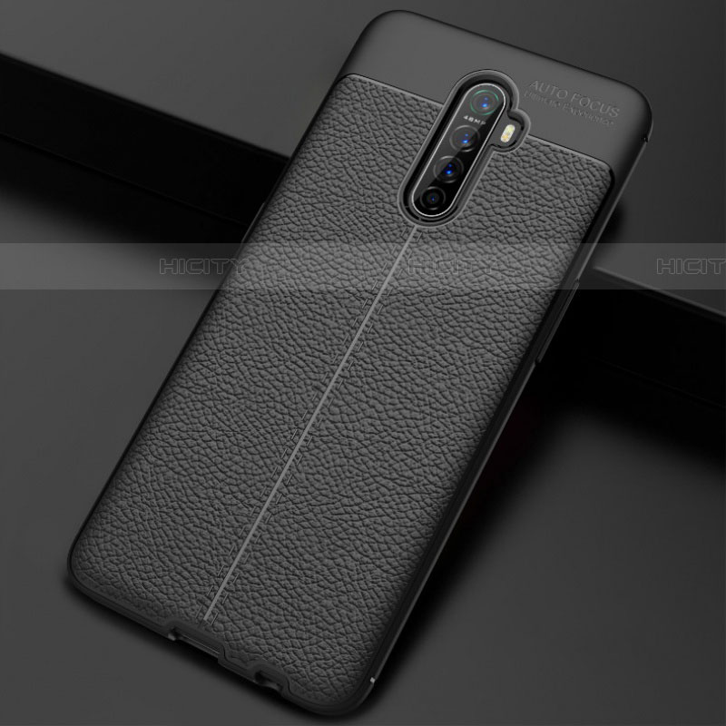 Funda Silicona Goma de Cuero Carcasa S02 para Oppo Reno Ace