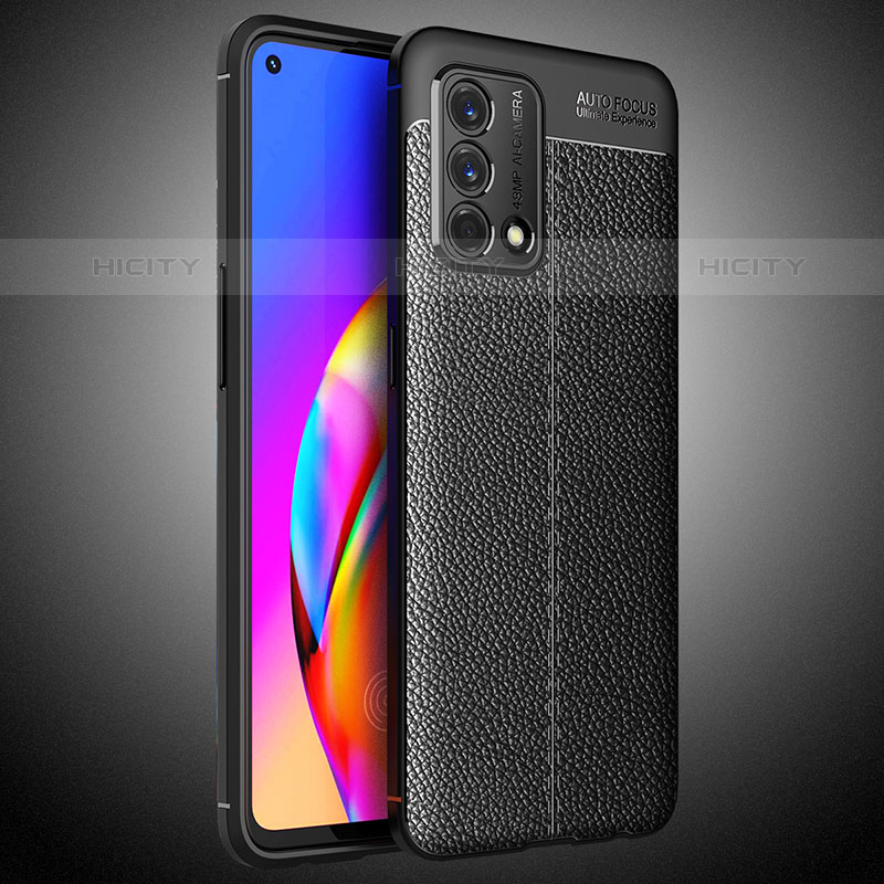 Funda Silicona Goma de Cuero Carcasa S02 para Oppo Reno6 Lite