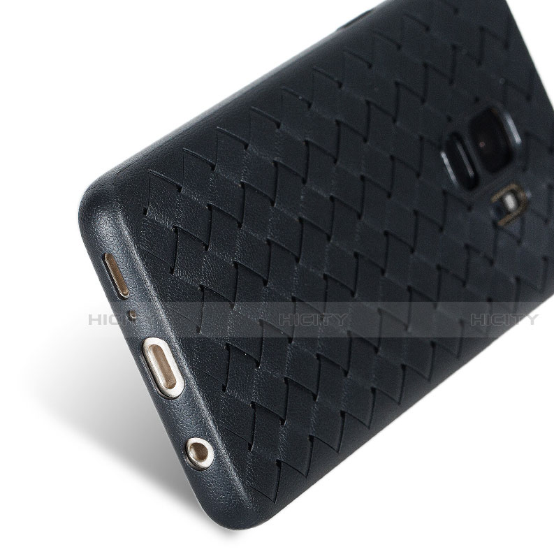 Funda Silicona Goma de Cuero Carcasa S02 para Samsung Galaxy S9