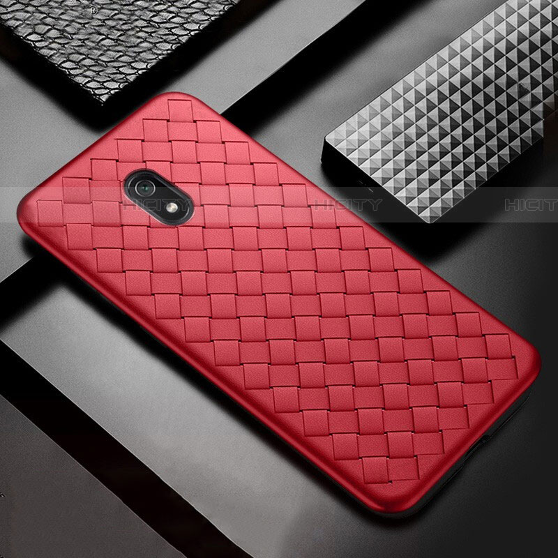 Funda Silicona Goma de Cuero Carcasa S02 para Xiaomi Redmi 8A