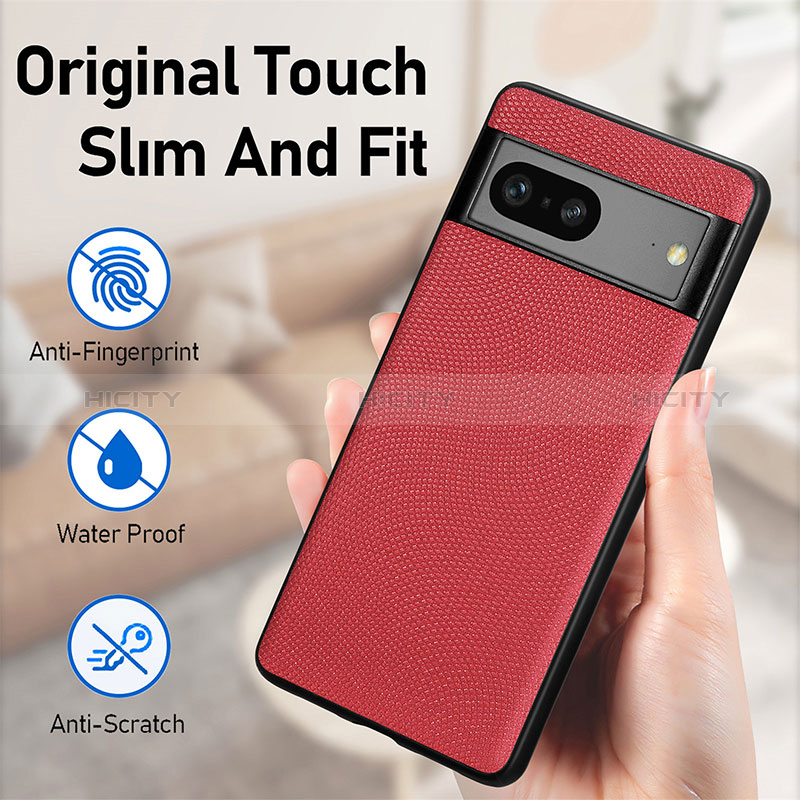 Funda Silicona Goma de Cuero Carcasa S02D para Google Pixel 7 5G