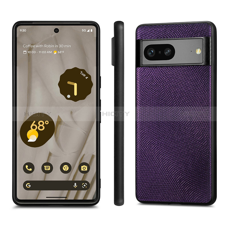 Funda Silicona Goma de Cuero Carcasa S02D para Google Pixel 7 5G