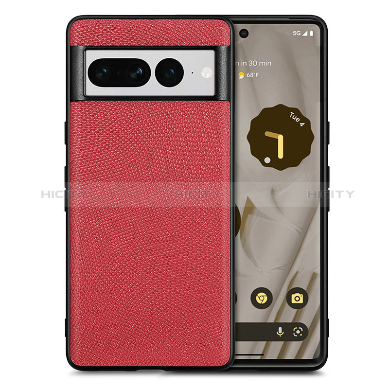 Funda Silicona Goma de Cuero Carcasa S02D para Google Pixel 7 Pro 5G